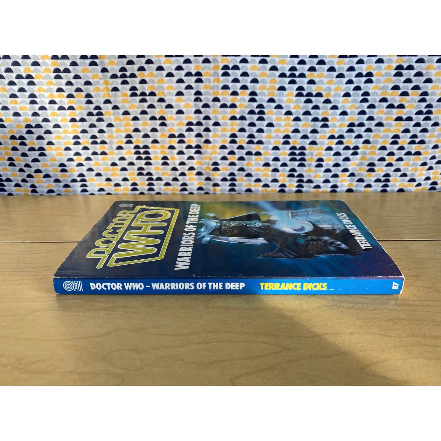 Doctor Who - Warriors of the Deep - Terrance Dicks - Vintage Paperback - Target Books