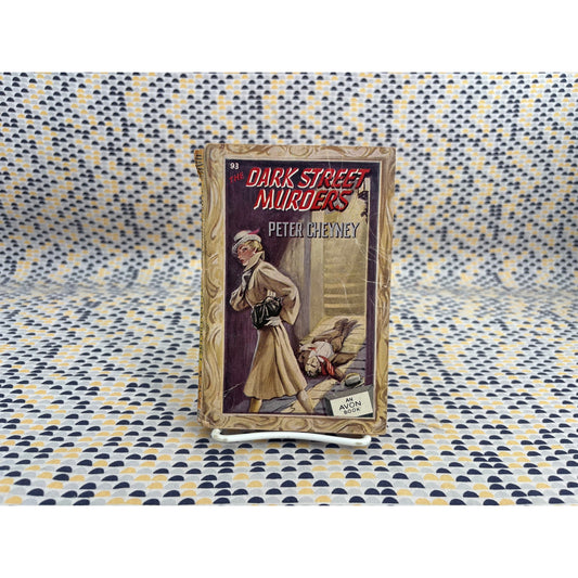 Dark Street Murders - Peter Cheyney - Avon 93 - Vintage Paperbacks