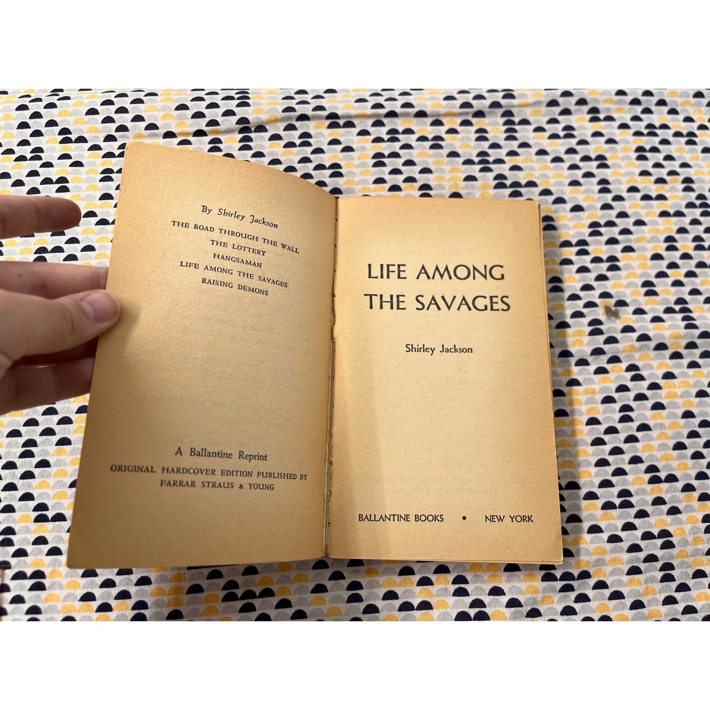 Life Among the Savages - Shirley Jackson - Ballantine Books - Paperback