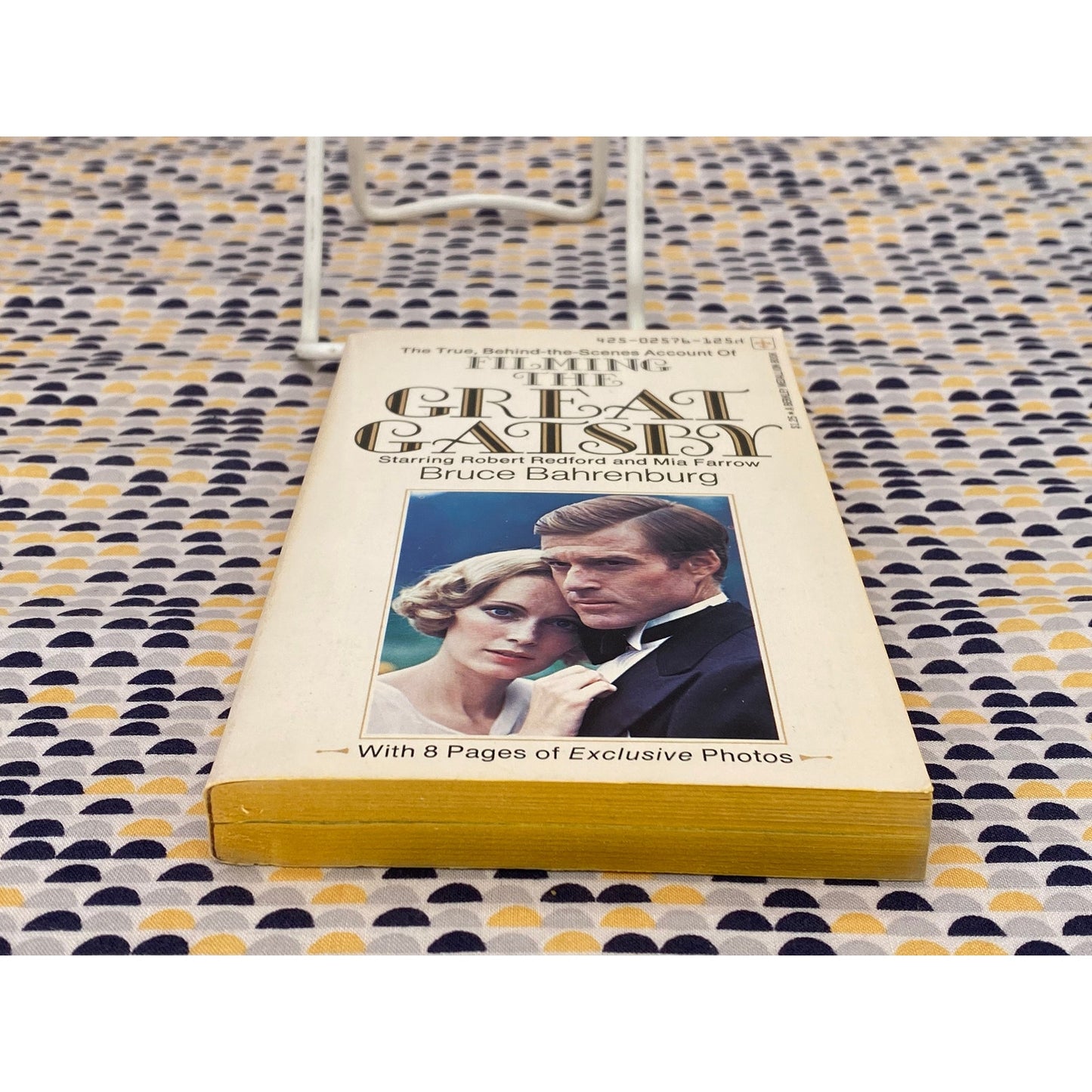 Filming The Great Gatsby - Bruce Bahrenburg - Vintage Paperback Book - Berkley Medallion Edition