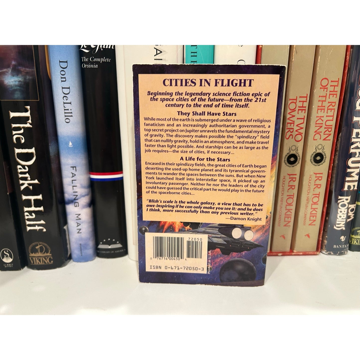 Cities In Flight - James Blish - Vintage Paperback Book - Baen Edition