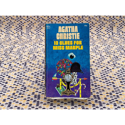 13 Clues For Miss Marple - Agatha Christie - Vintage Paperback Book - Dell Edition