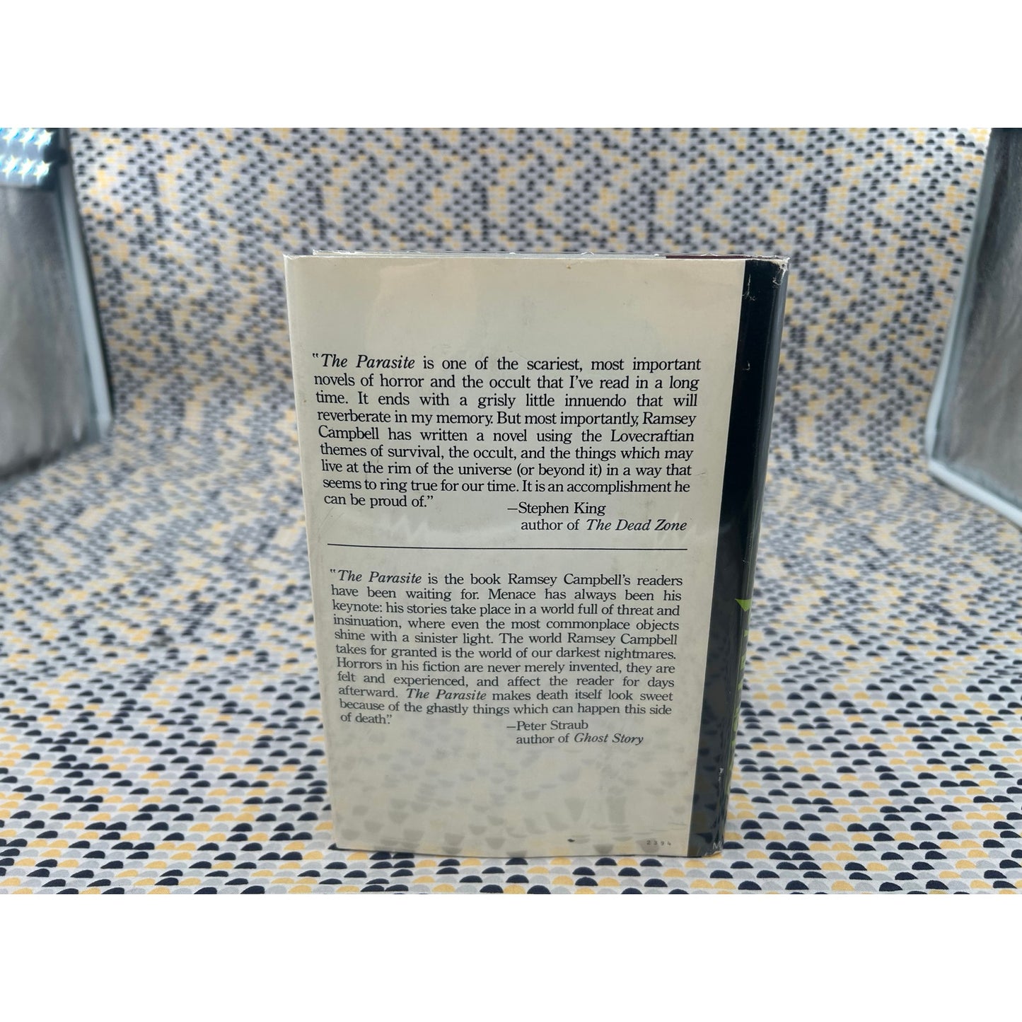 The Parasite - Ramsey Campbell - Vintage Hardcover - Club Edition