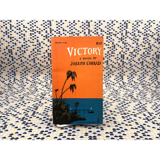Victory - Joseph Conrad - Edward Gorey Cover Art - Anchor Doubleday Edition