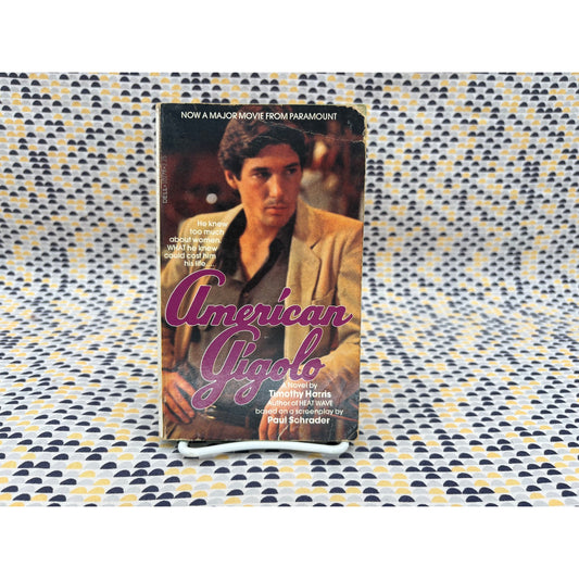 American Gigolo - Timothy Harris - Paul Schrader - Dell - Paperback