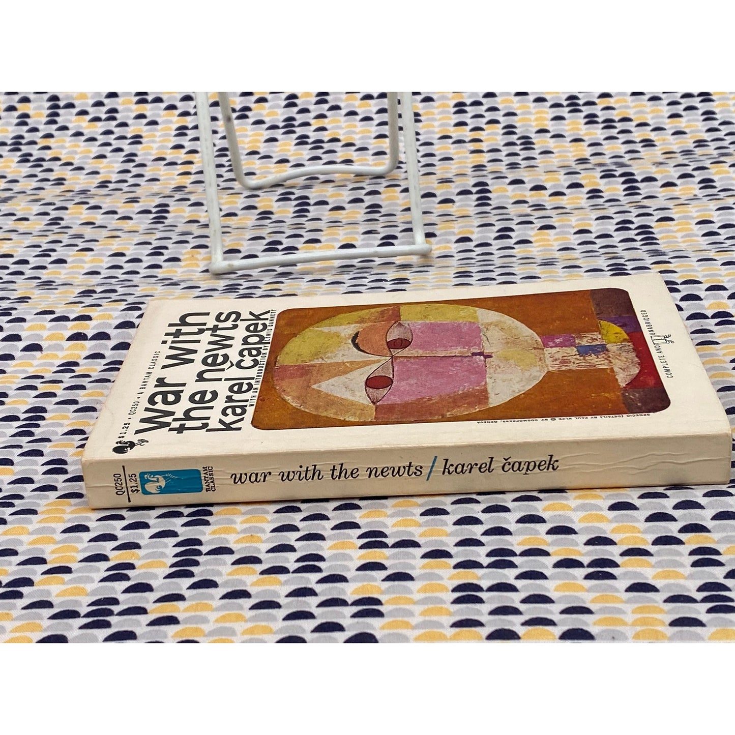War With the Newts - Karel Capek - Vintage Paperback Book - Bantam Classic Edition
