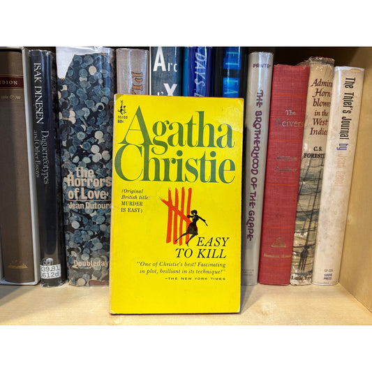 Easy To Kill - Agatha Christie - Pocket Books - Paperback