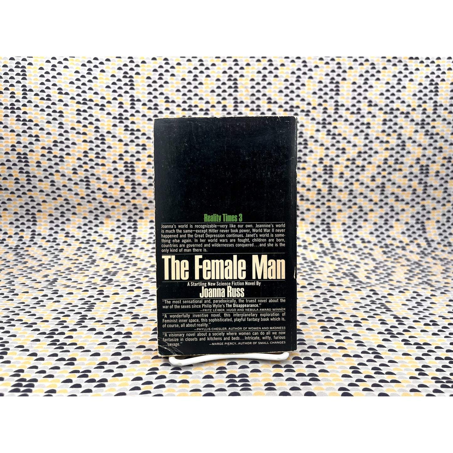The Female Man - Joanna Russ - Vintage Paperback Book - Bantam Edition