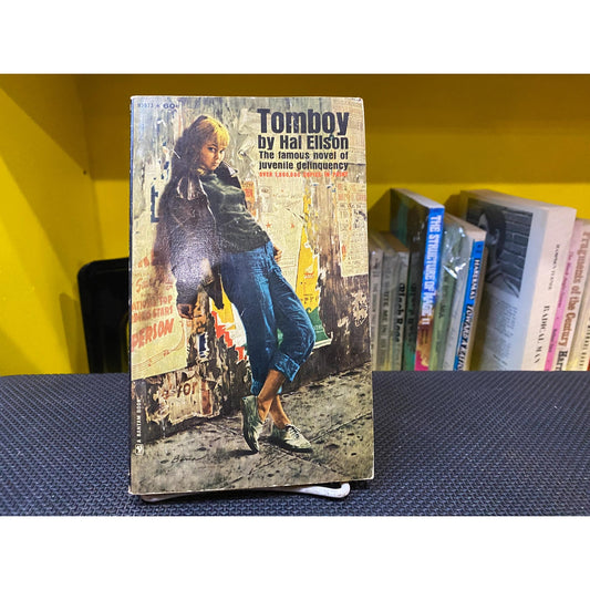 Tomboy - Hal Ellson - The Famous Novel of Juvenile Delinquency - Vintage Paperback Book - Bantam Edition