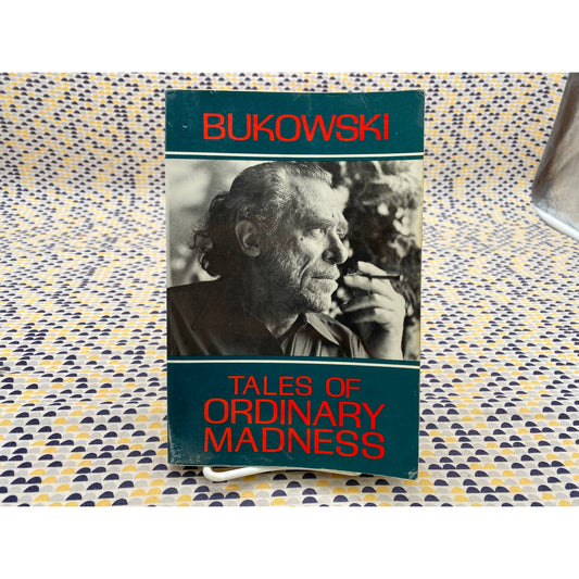 Tales of Ordinary Madness - Charles Bukowski - Vintage Paperback Book - City Lights Books