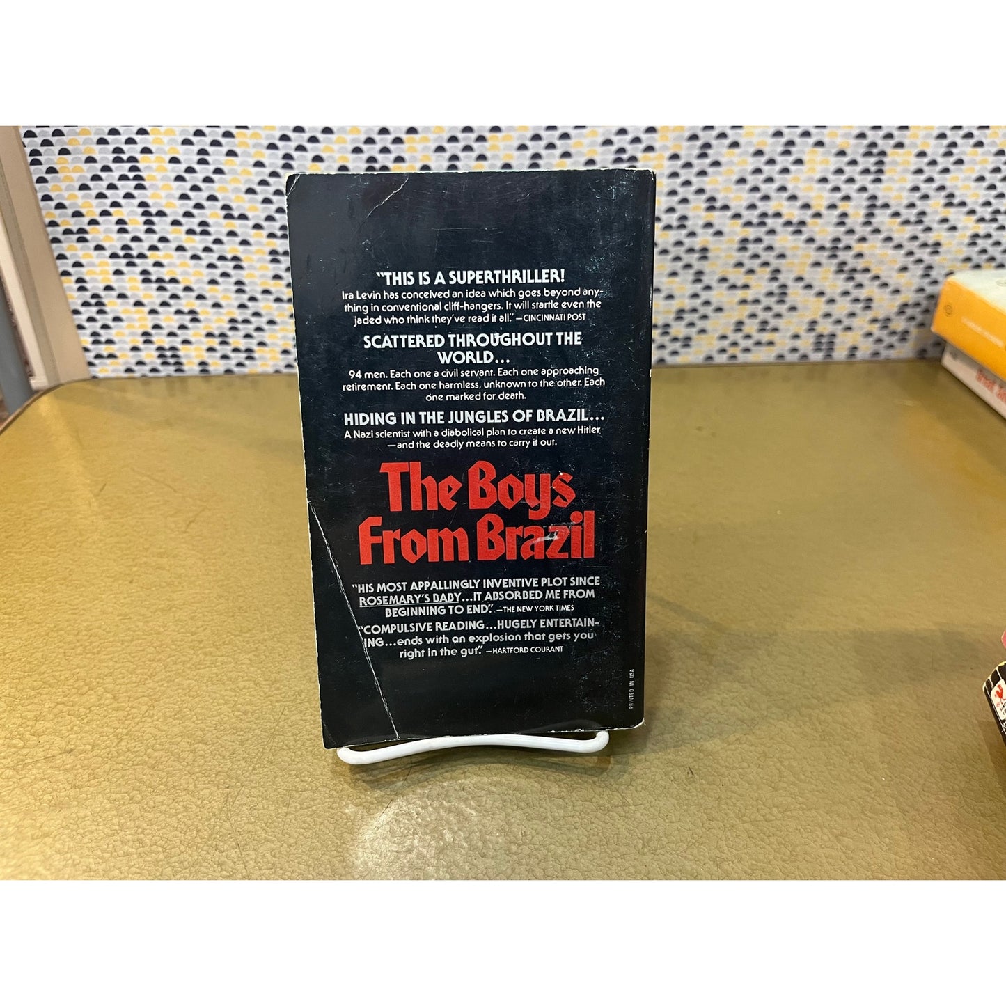 The Boys From Brazil - Ira Levin - Dell Books - Paperback