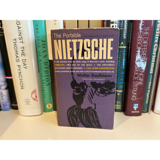 The Portable Nietzsche - Friedrich Nietzsche - Vintage Paperback Book - Viking Edition