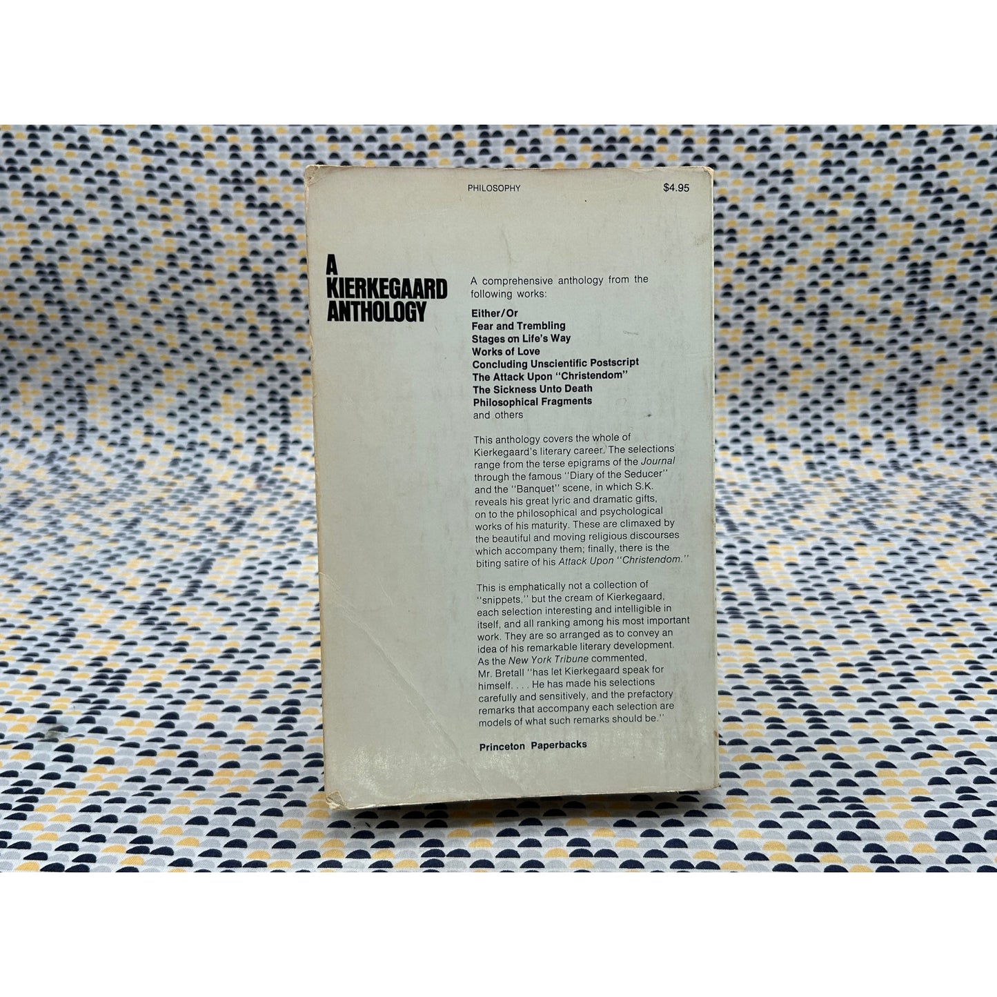 A Kierkegaard Anthology - Roberet Bretall - Princeton - Paperback
