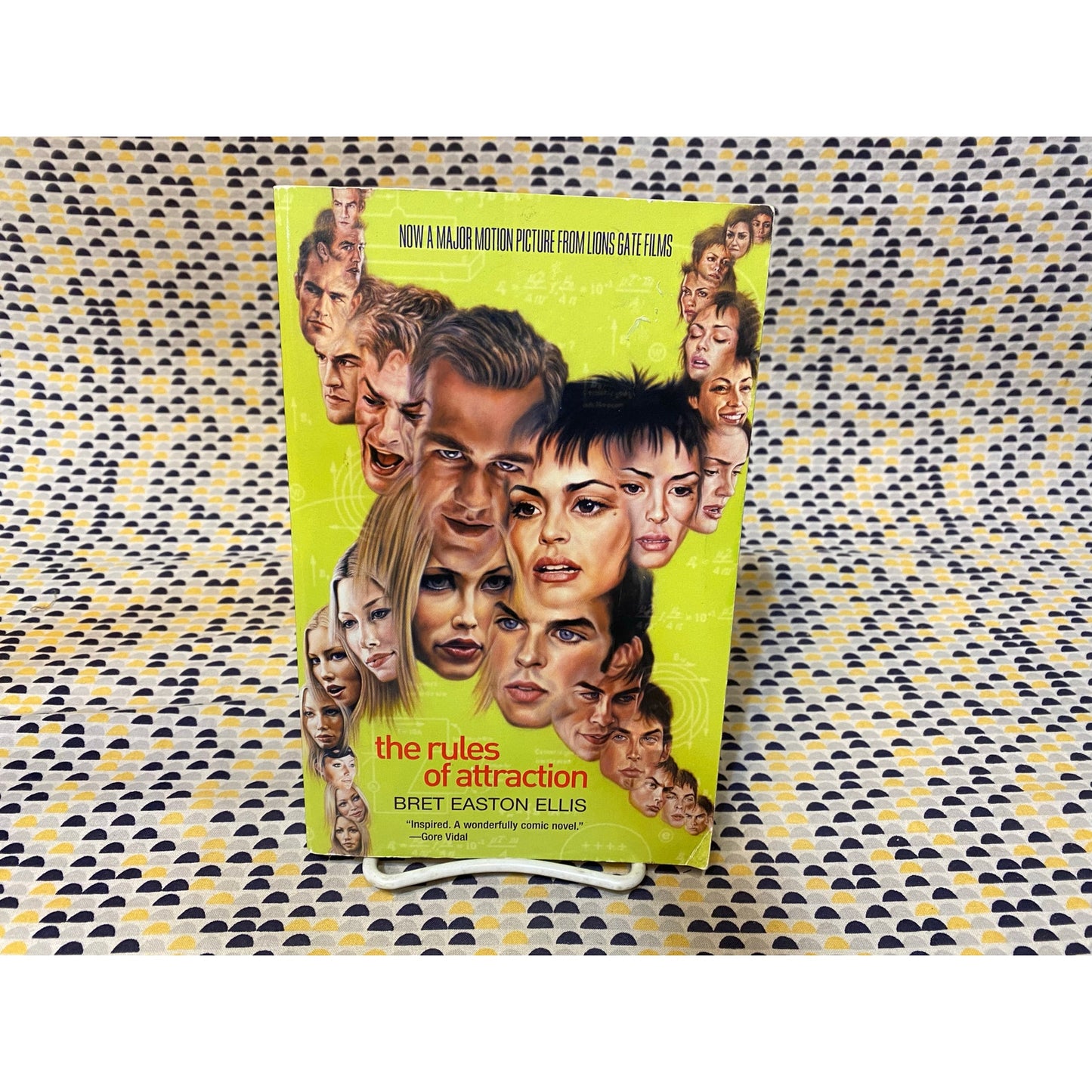 The Rules of Attraction - Bret Easton Ellis - Vintage Paperback - Movie Tie In Edition