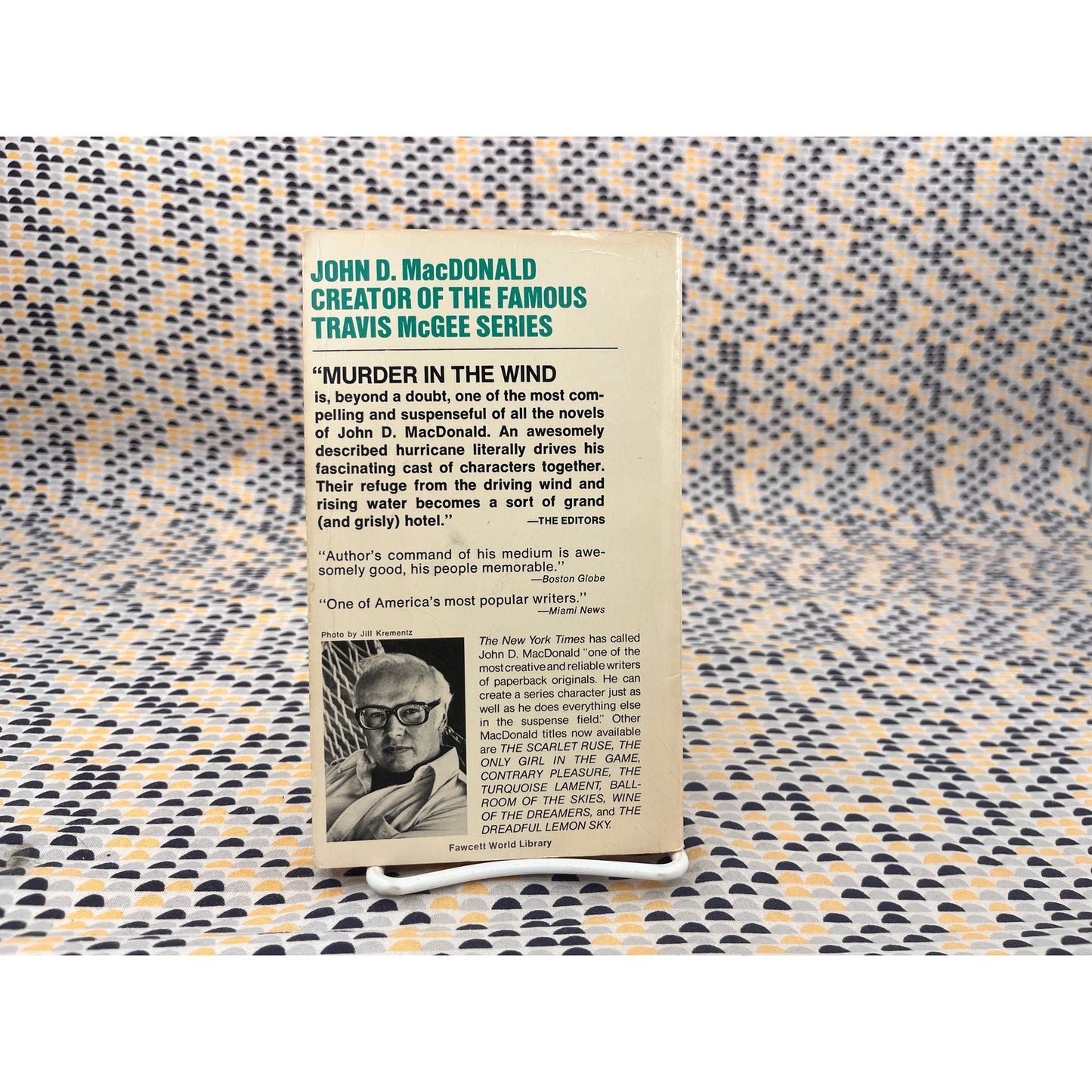 Murder in the Wind - John D. MacDonald - Fawcett Gold Medal - Paperback