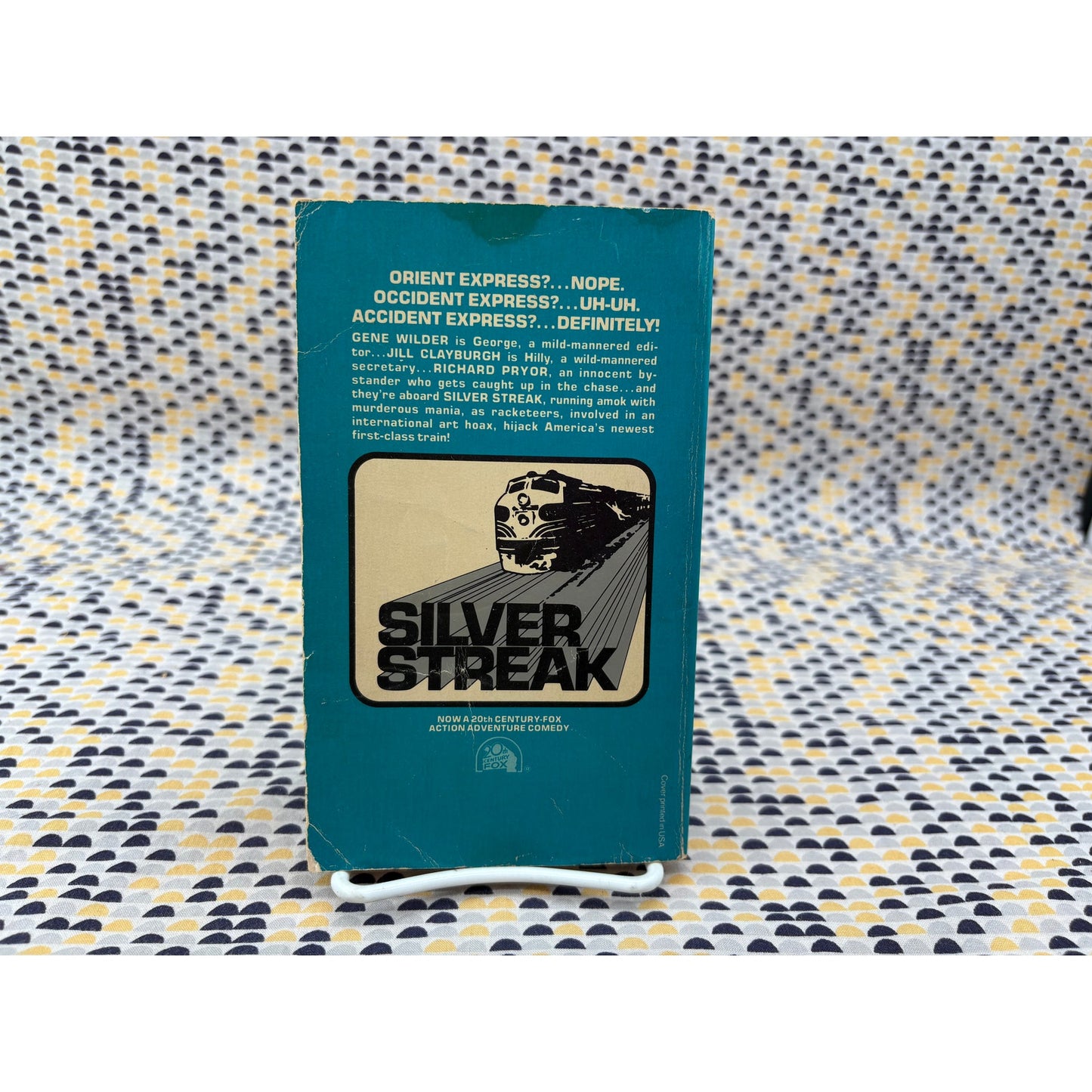 Silver Streak - James Cass Rogers - Ballantine - Paperback - Movie Tie In Edition
