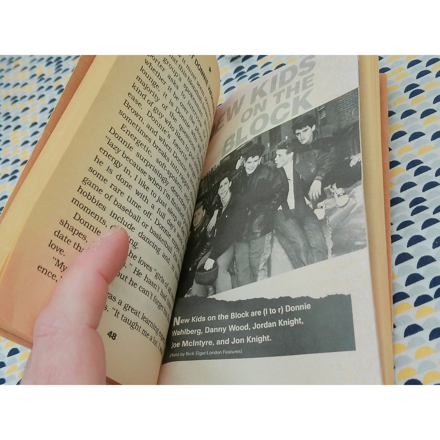 New Kids On The Block - Grace Catalano - Vintage Paperback Book - Bantam Edition