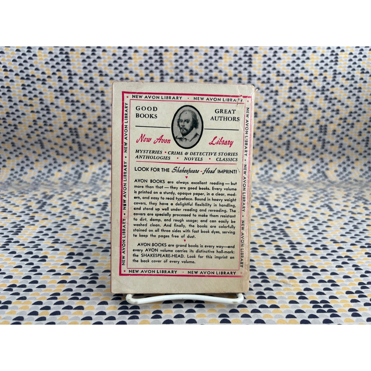 Avon Mystery Story Teller - Avon 86  - Mignon G. Eberhart- Agatha Christie - Margery Allingham - John Dixon Carr - Vintage Paperbacks