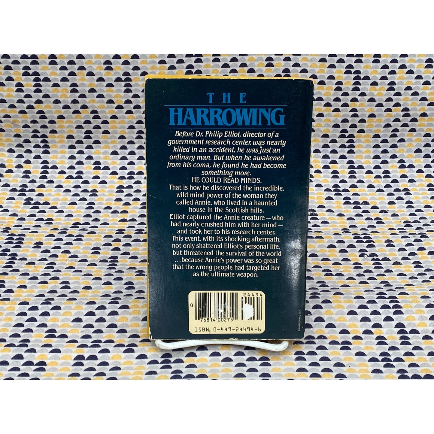 The Harrowing - Ainslie Skinner - Vintage Paperback Book - Fawcett Edition