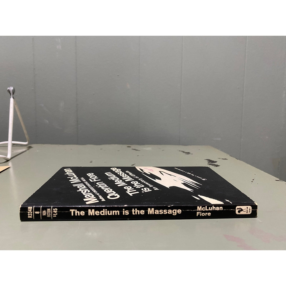 The Medium is the Message - An Inventory of Effects - Marshall McLuhan - Massage - Vintage Paperback Book - Bantam Edition
