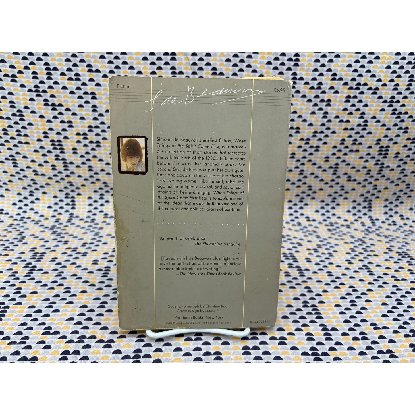 When Things Of The Spirit Comes First - Simone De Beauvoir - Pantheon - Paperback