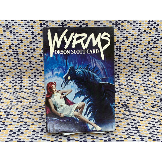 Wyrms- Orson Scott Card - Vintage Hardcover Book - Arbor House Club Edition