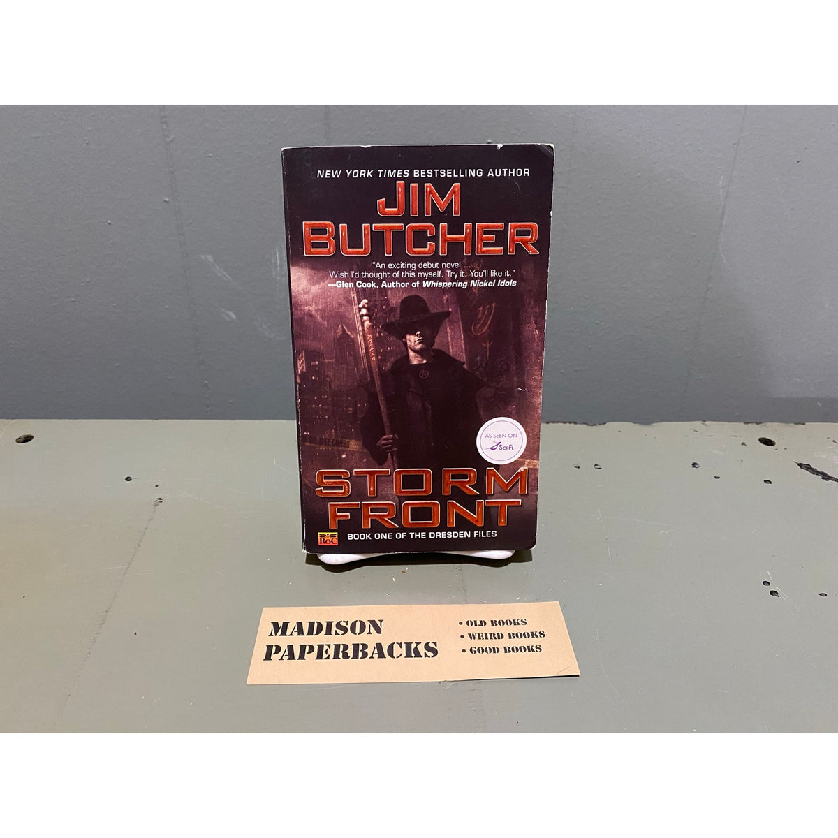 Storm Front - Jim Butcher - Dresden Files - Roc Fantasy - Paperback