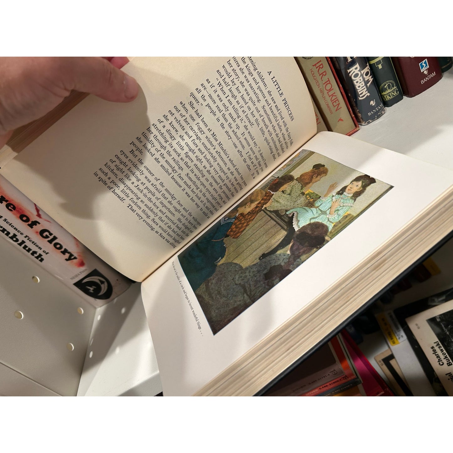 A Little Princess - Frances Hodgson Burnett - Vintage Hardcover - 1938 Scribner Edition