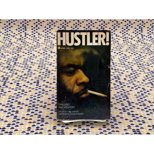Hustler! - Henry Williamson - Prison Tapes - Vintage Paperback Book - Avon Edition