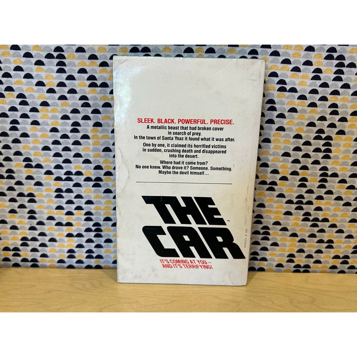 The Car - Dennis Shryack - Dell - Paperback - Movie Tie In Edition