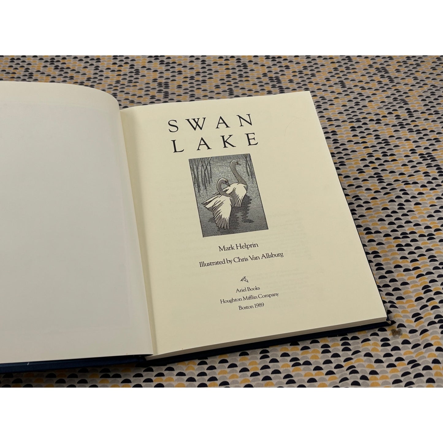 Swan Lake - Mark Helprin - Ariel Books - Hardcover - 1st Edition
