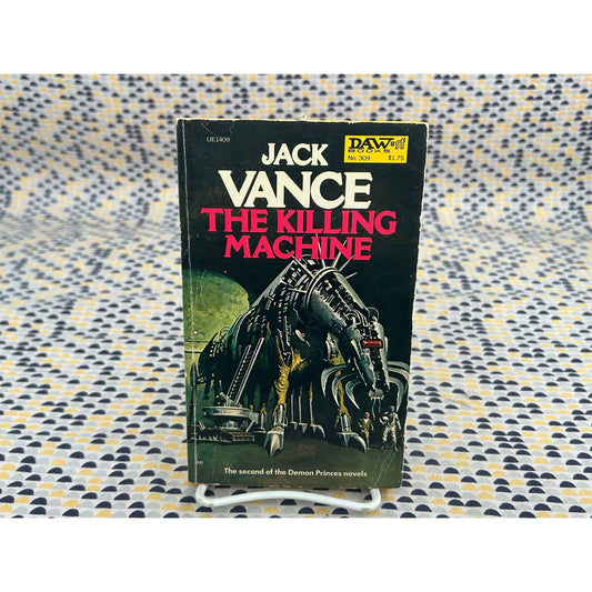 The Killing Machine - Jack Vance - Vintage Paperback Book - Daw Edition