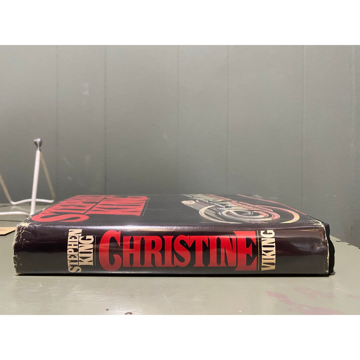 Christine - Stephen King - Vintage Hardcover Book - Viking Club Edition