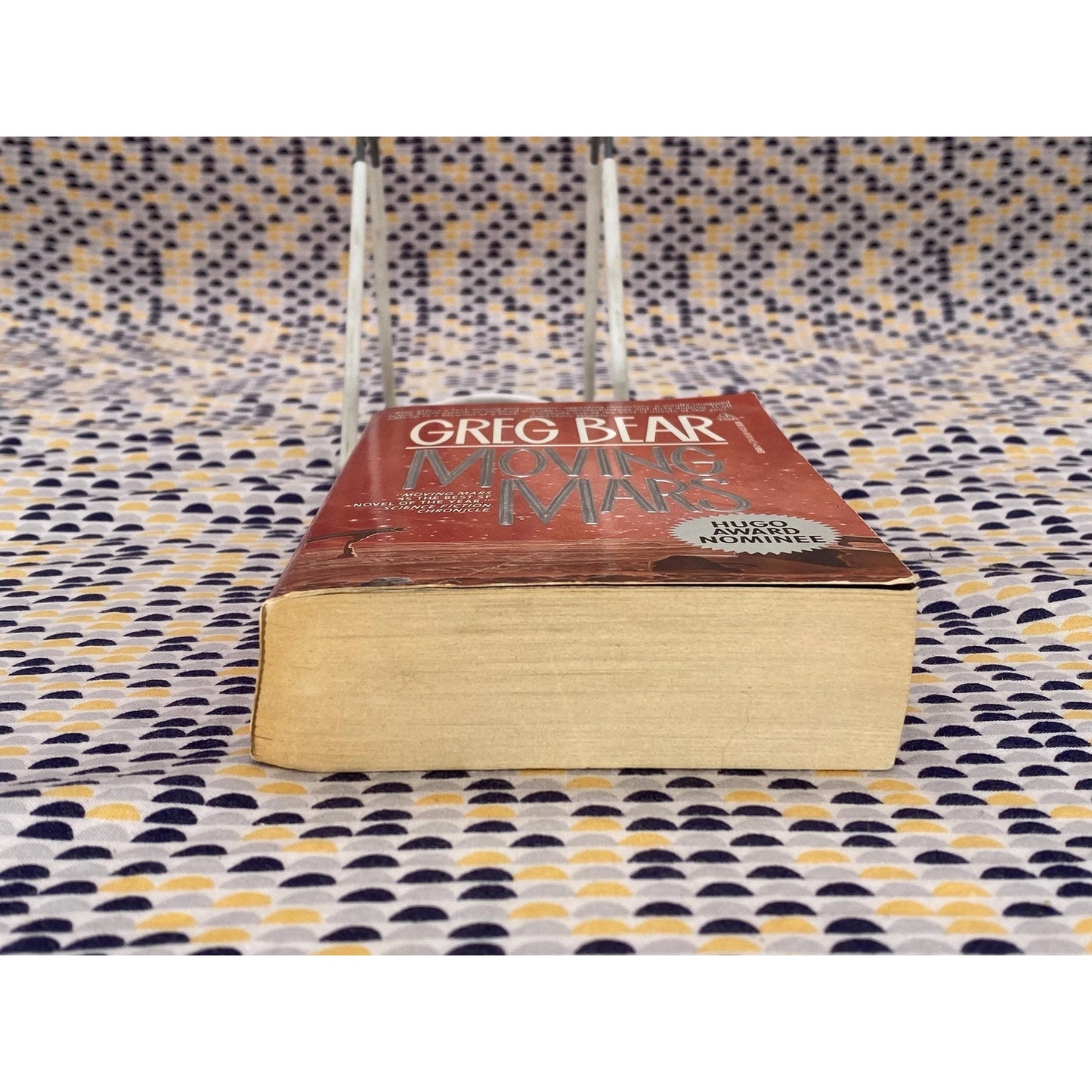 Moving Mars - Greg Bear - Vintage Paperback Book - Tor Edition