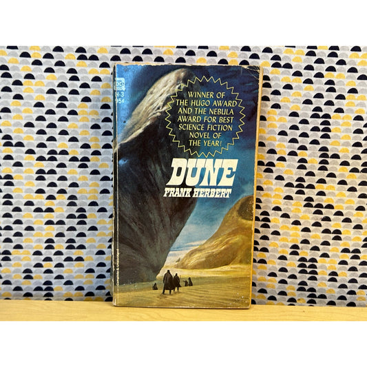 Dune - Frank Herbert - Vintage Paperback Book - 95 cent Ace Edition - First American Edition Paperback - N-3