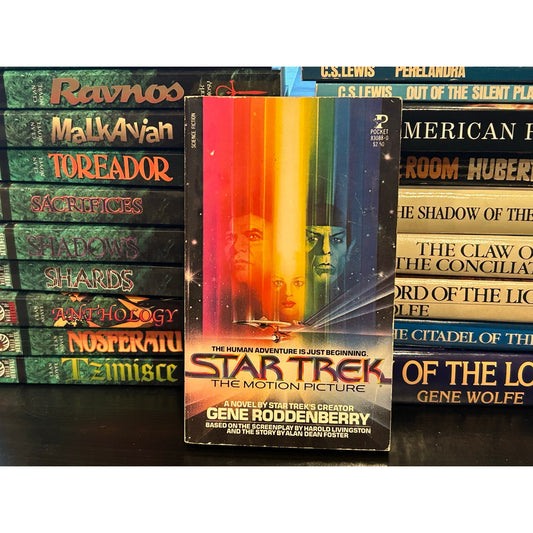 Star Trek - The Motion Picture - Gene Roddenberry - Movie Novelization - Vintage Paperback Book - Pocket Books Edition
