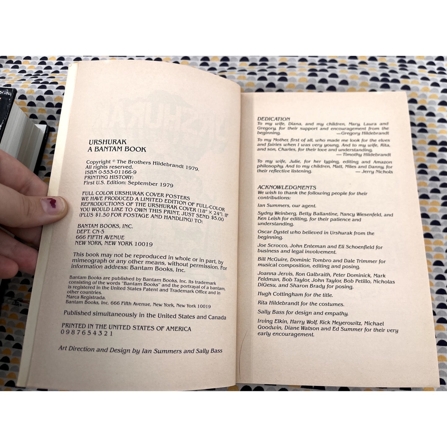 Urshurak - Hildebradt & Jerry Nichols - Bantam Books - Paperback