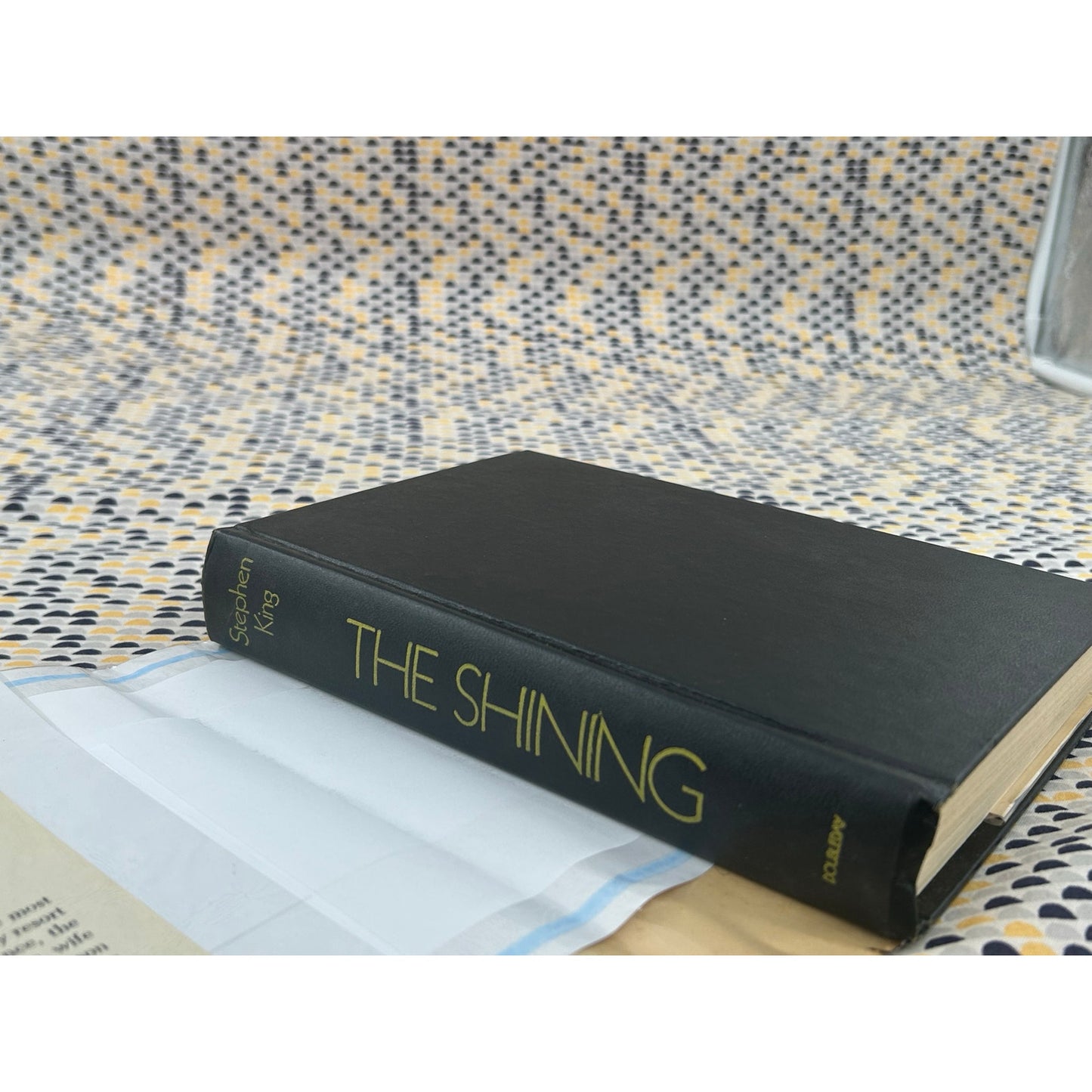 Stephen King - The Shining - Hardcover - Doubleday - Club Edition S19 Gutter Code