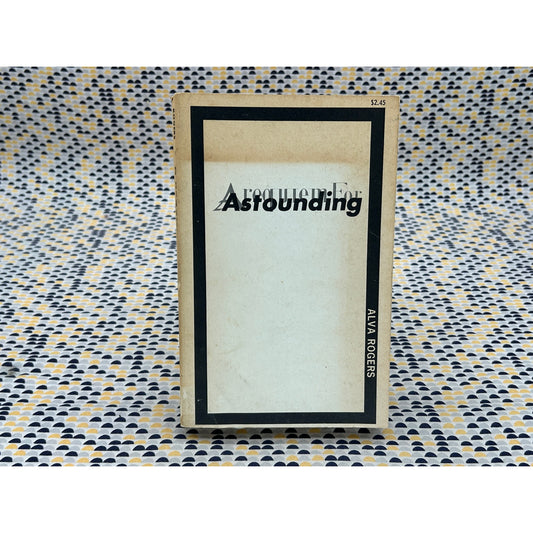 A Requiem For Astounding - Alva Rodgers - Advent - Paperback