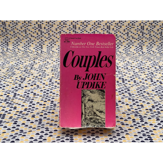 Couples - John Updike - Vintage Paperback Book - Fawcett Crest Edition