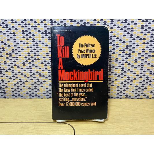 To Kill a Mockingbird - Harper Lee - Vintage Paperback Book - Fawcett Edition