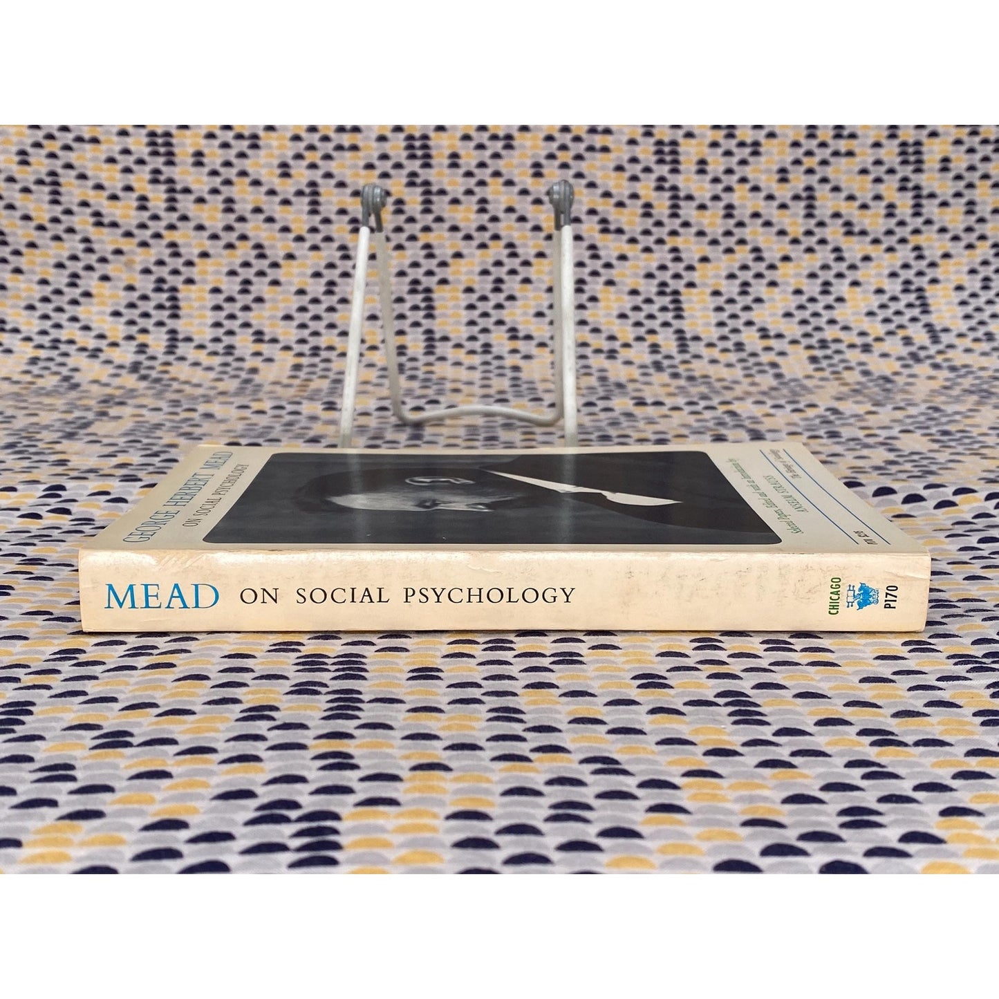 George Herbert Mead On Social Psychology - Anselm Strauss, editor - Vintage Paperback Book - The University of Chicago Press Edition