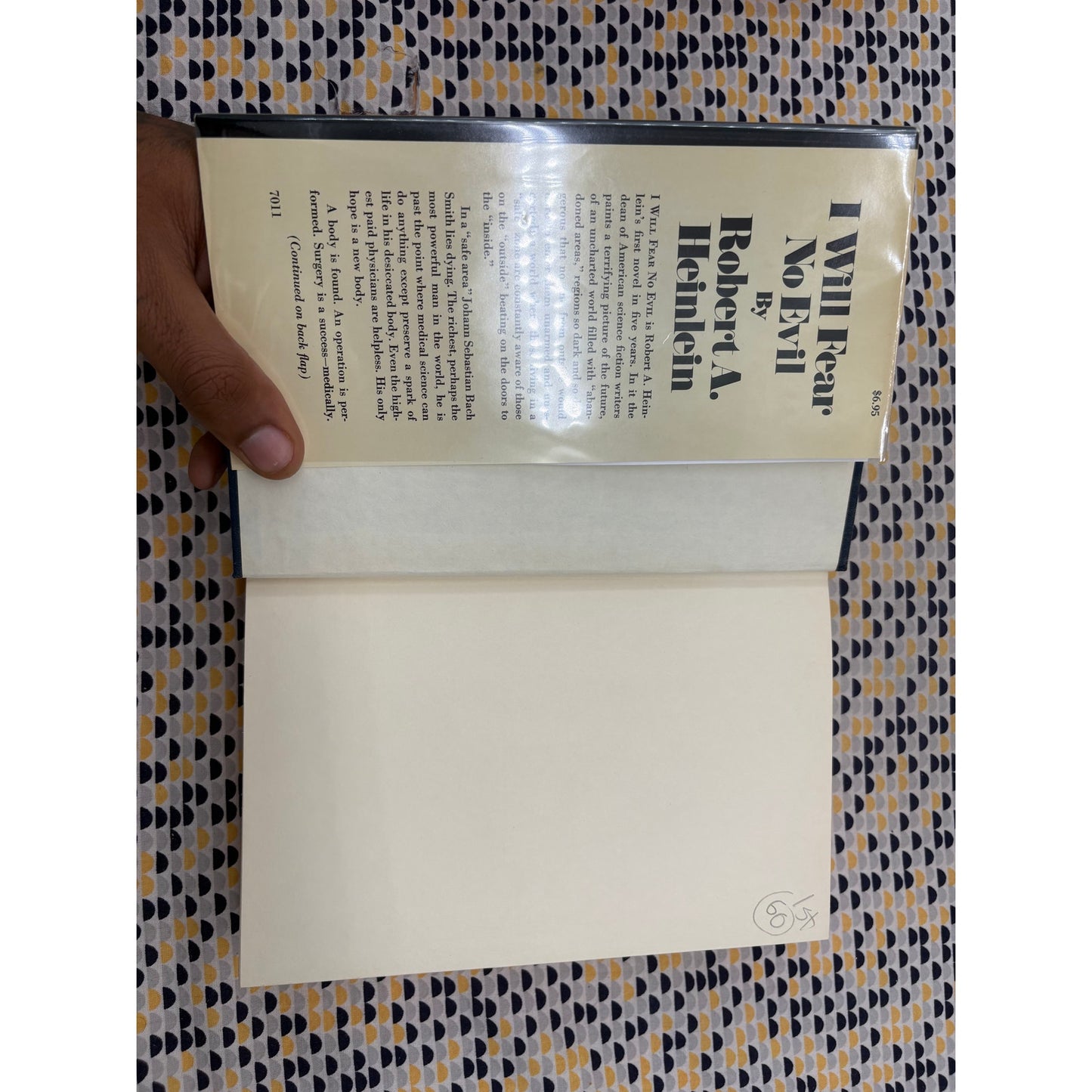 I Will Fear No Evil - Robert A. Heinlein - Putnam - Hardcover - 1st Edition