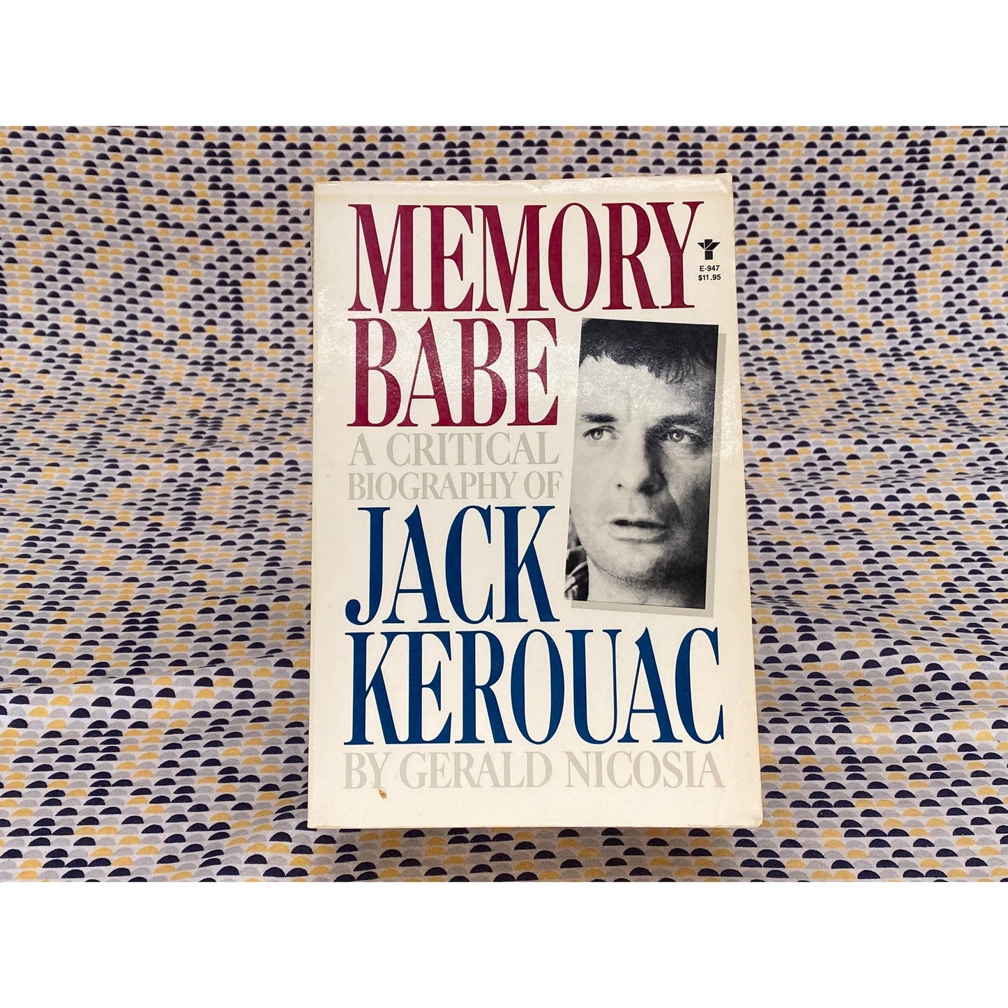Memory Babe: A Critical Biography Of Jack Kerouac - Gerald Nicosia - Vintage Paperback Book - Grove Press Edition