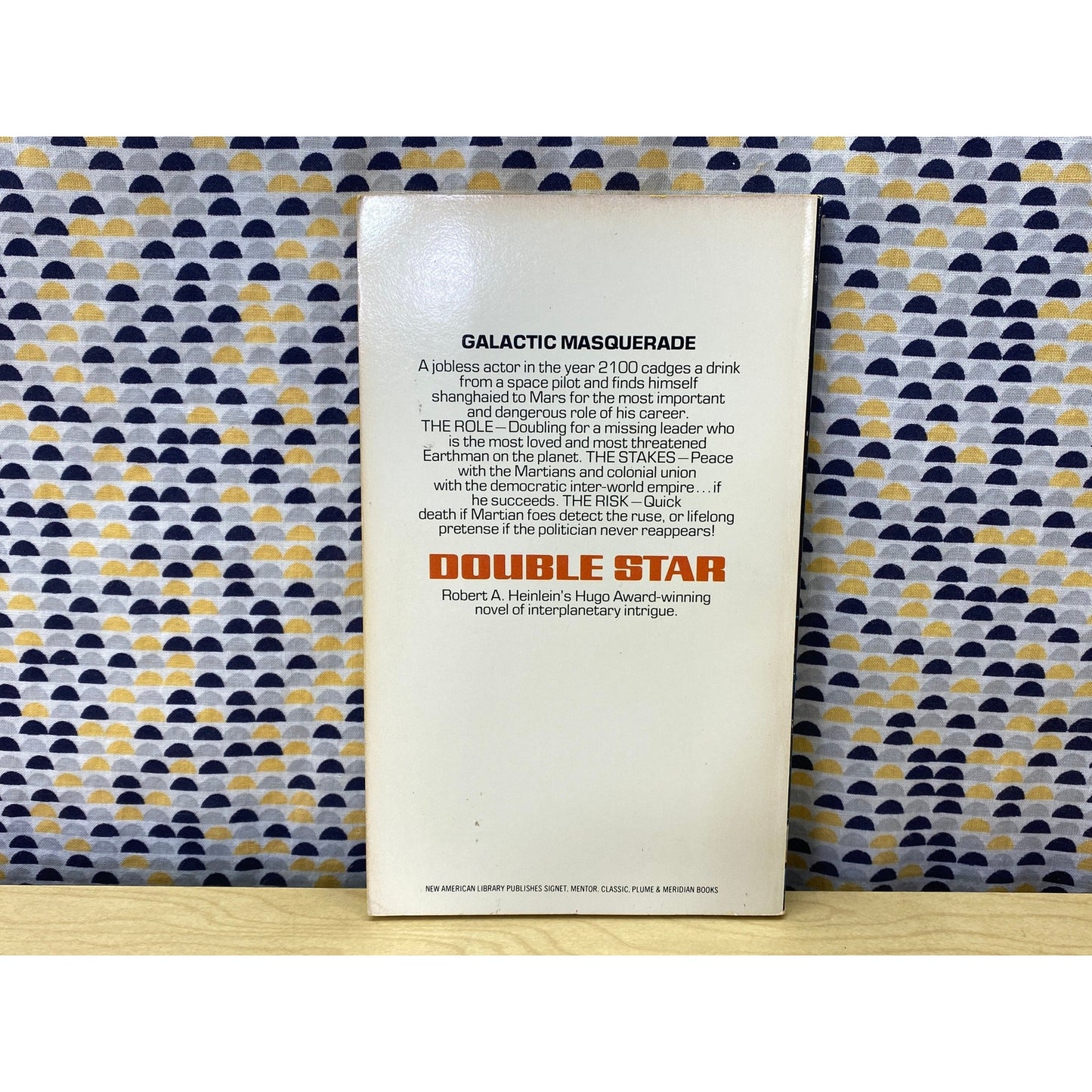 Double Star - Robert A. Heinlein - Vintage Paperback Book - Signet Edition