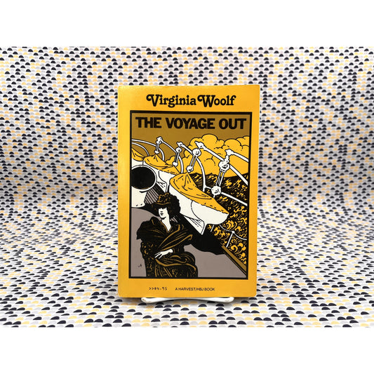 The Voyage Out - Virginia Woolf - Vintage Paperback Book - Harvest Books Edition
