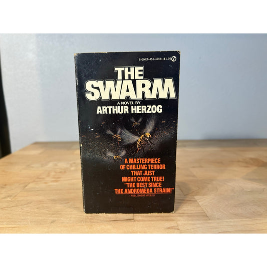 The Swarm - Arthur Herzog - Vintage Paperback Book - Signet Edition