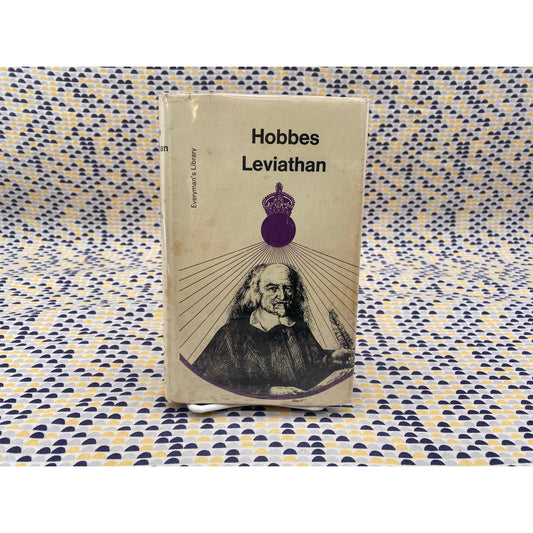 Leviathan - Thomas Hobbes - Hardcover - Everyman's Library - UK Edition