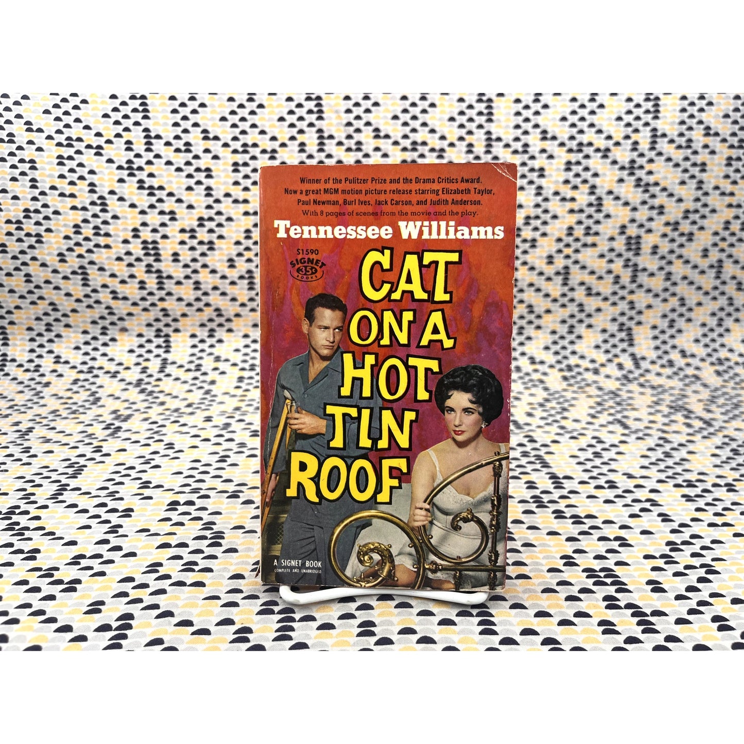 Cat On A Hot Tin Roof - Tennessee Williams - Signet Books - Movie Novelization Movie Tie-In Edition