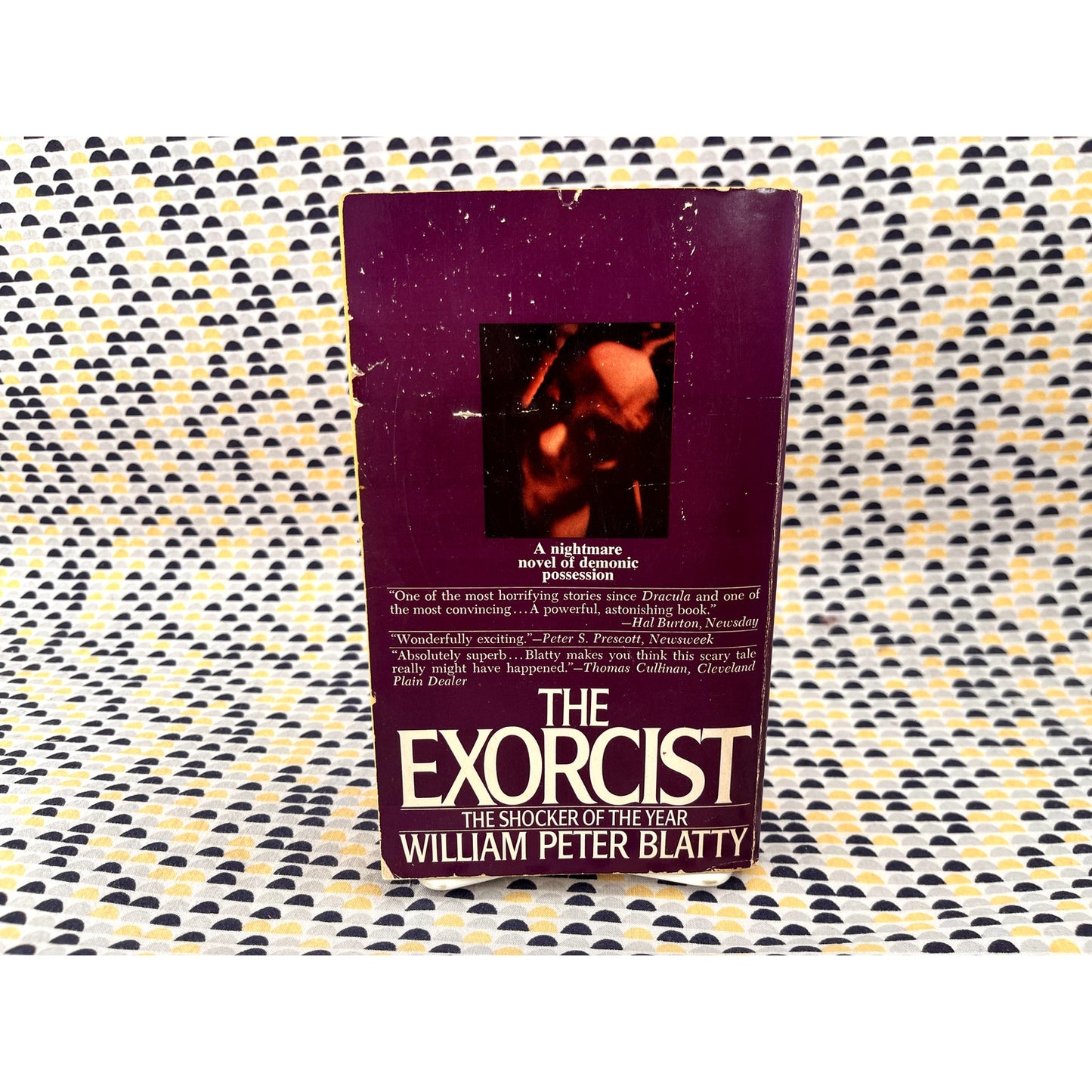 The Exorcist - William Peter Blatty - Vintage Paperback Book - Bantam Edition